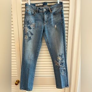 Anthropologie Pilcro Slim Boyfriend Jeans